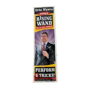 Eric Myers Magic Rising Wand  Perform 6 Tricks  Fun & Interactive Magic Toy For